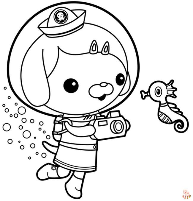 Octonauts coloring pages