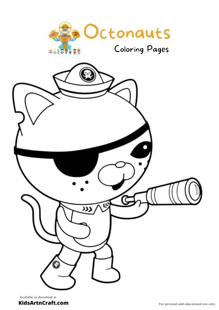 Octonauts colorg pages for kids â free prtables prtables free kids colorg pages colorg pages for kids