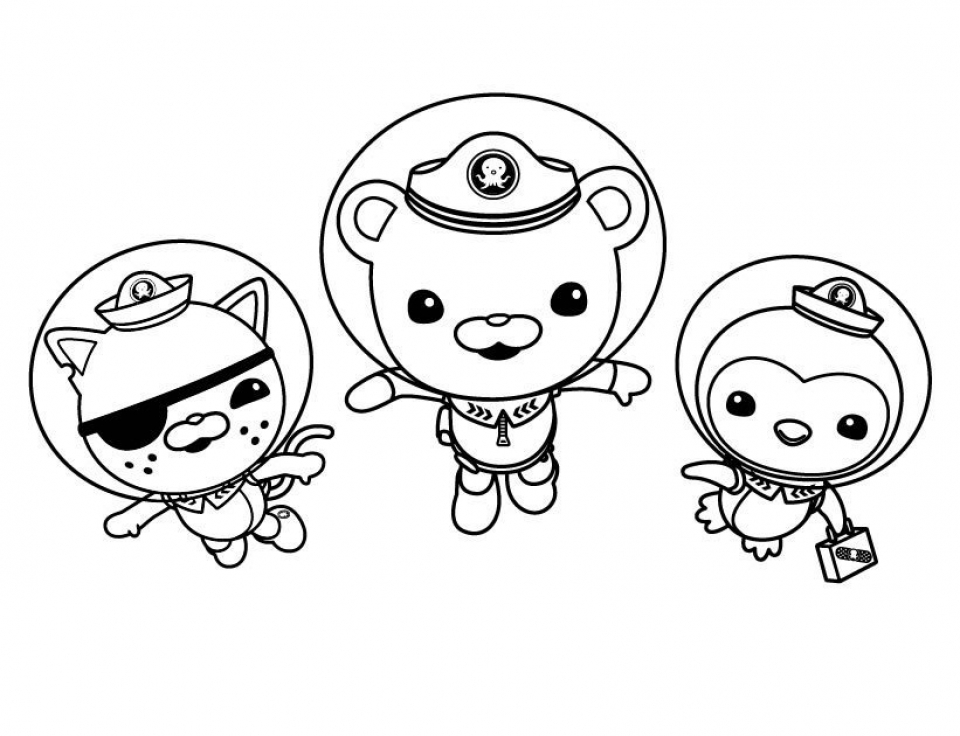 Get this octonauts coloring pages online