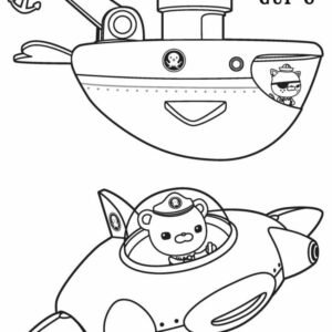 Octonauts coloring pages printable for free download