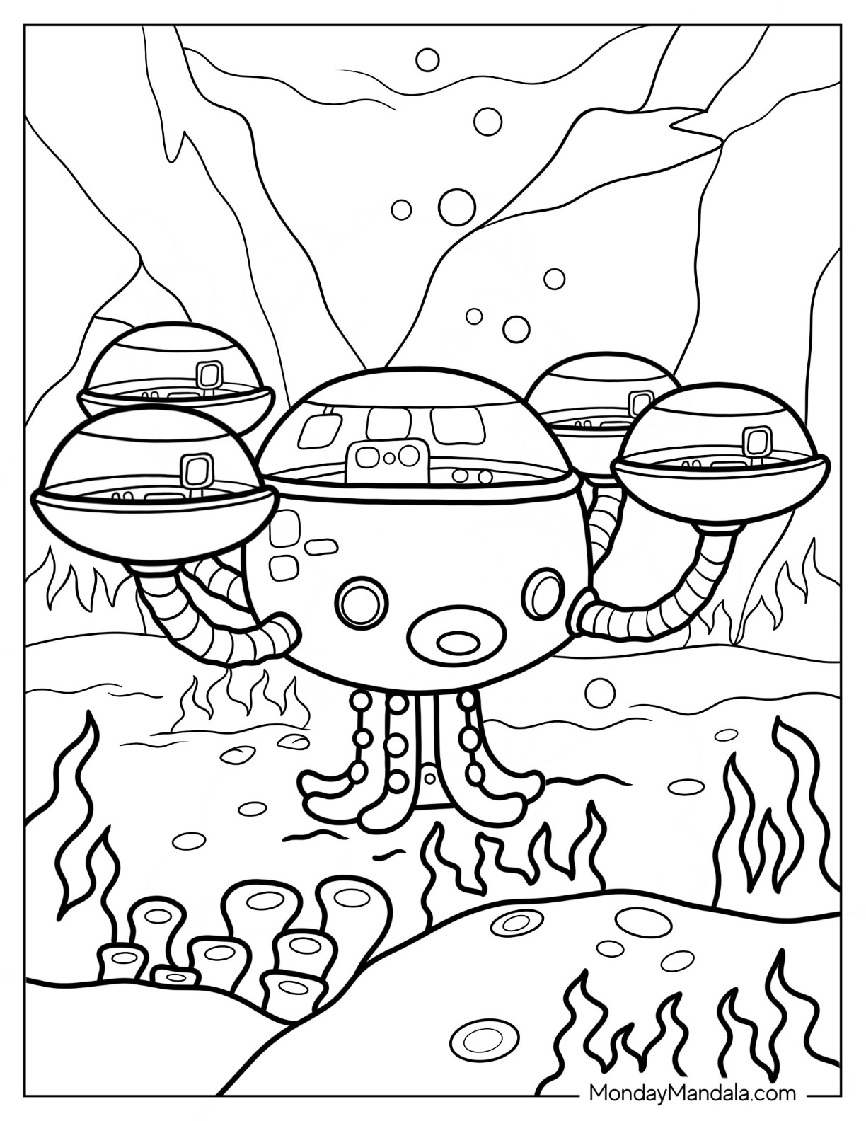 Octonauts coloring pages free pdf printables