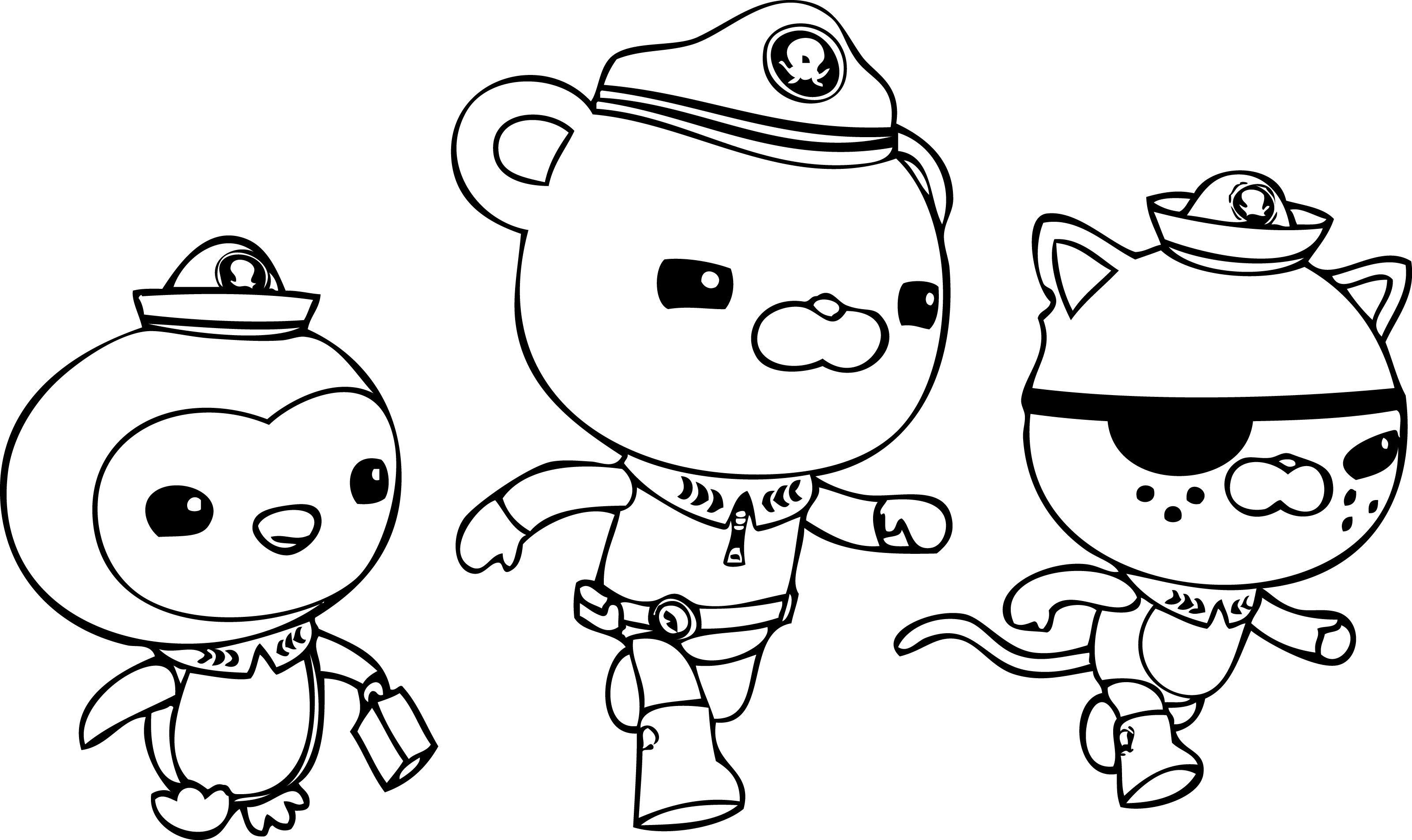 Octonauts coloring pages