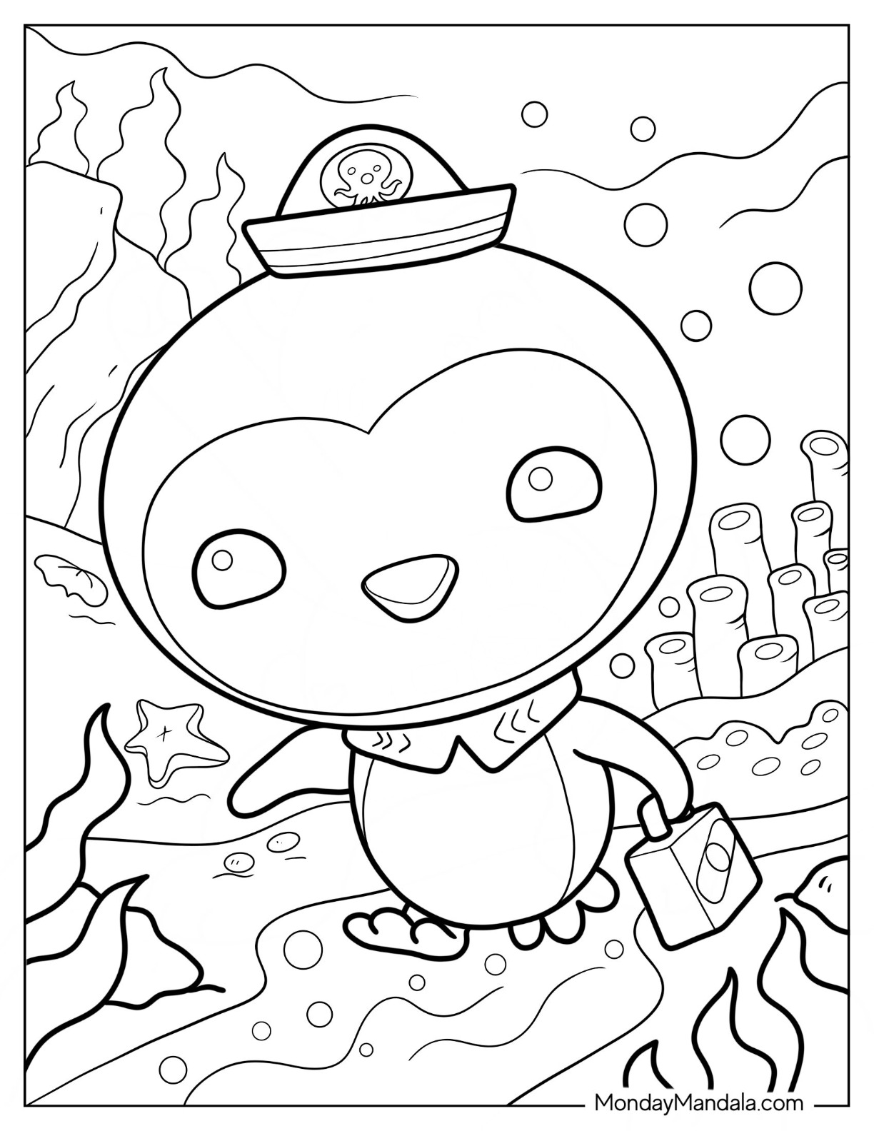 Octonauts coloring pages free pdf printables