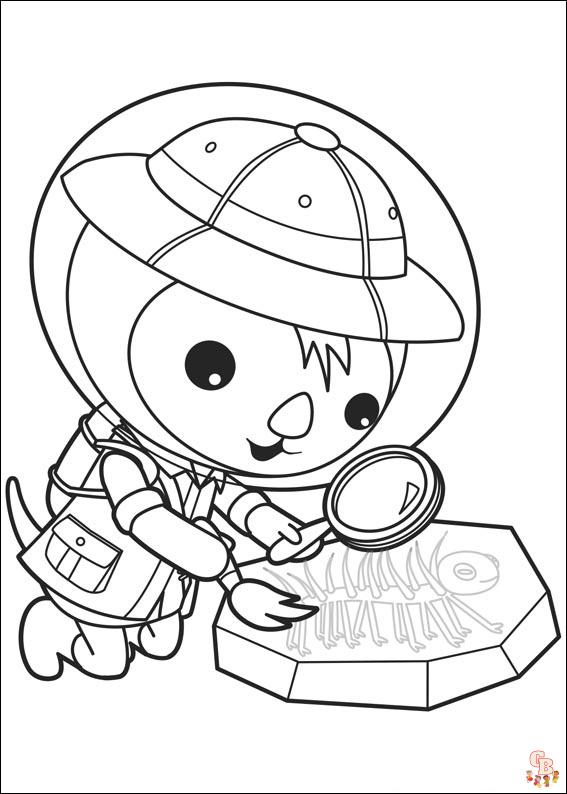 Octonauts coloring pages