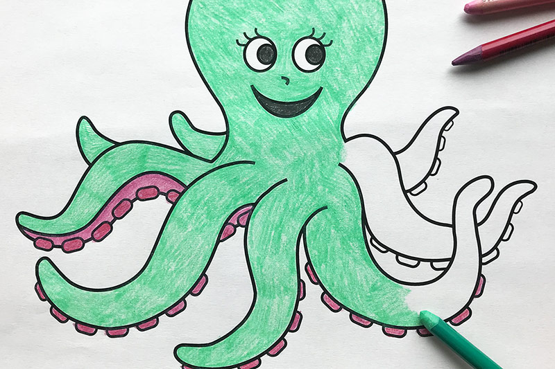 Octopus free printable templates coloring pages