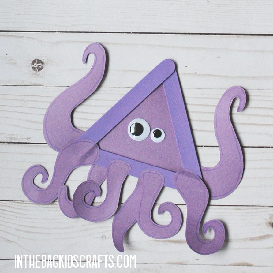 Octopus craft for kids â in the bag kids crafts