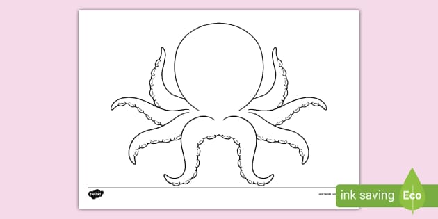 Octopus template teacher made