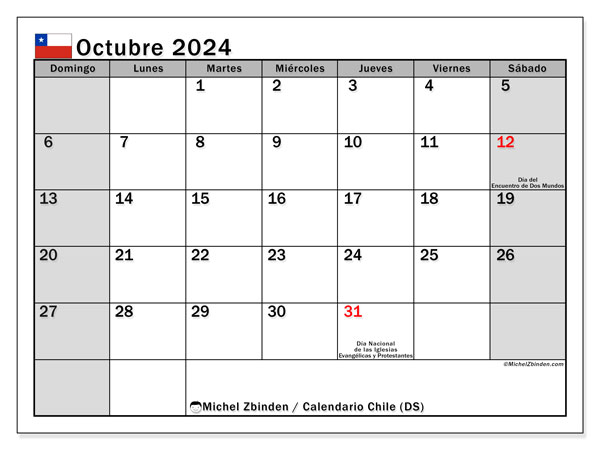 Calendar october