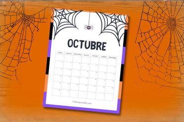 Calendarios octubre para imprimir gratis vida imprimible