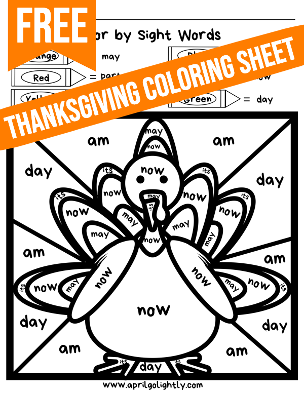 Thanksgiving coloring pages