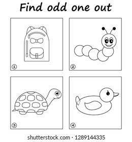 Odd one out puzzle images stock photos d objects vectors