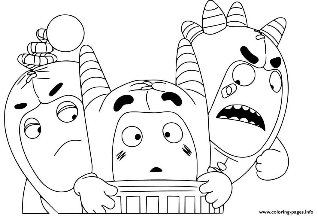 Print cute oddbods coloring pages spider coloring page kids coloring books free coloring pages