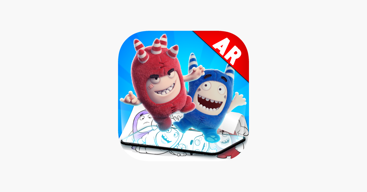 Oddbods live coloring ar on the app store