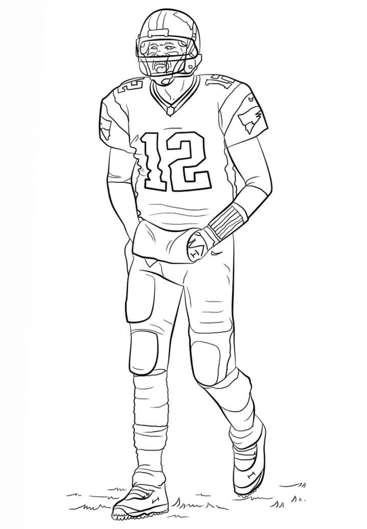 Odell beckham jr coloring page