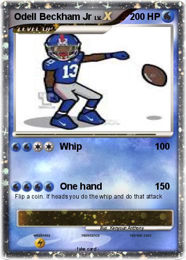 Pokemon odell beckham jr