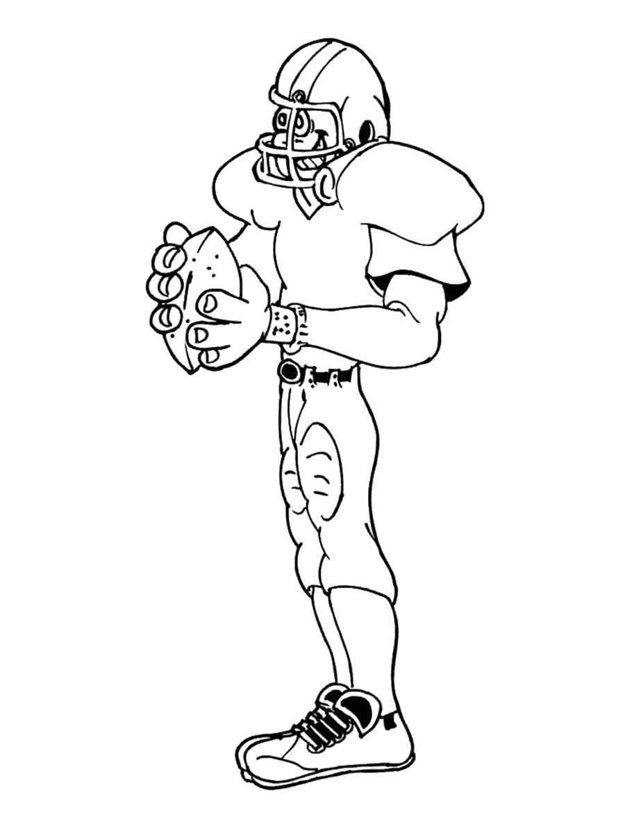 Odell beckham jr american football player coloring page