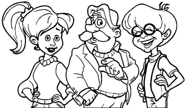 Adventures in odyssey coloring pages