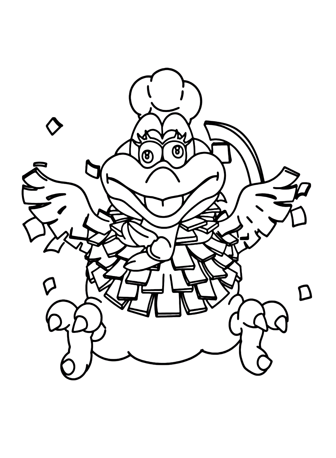 Super mario odyssey coloring pages printable for free download