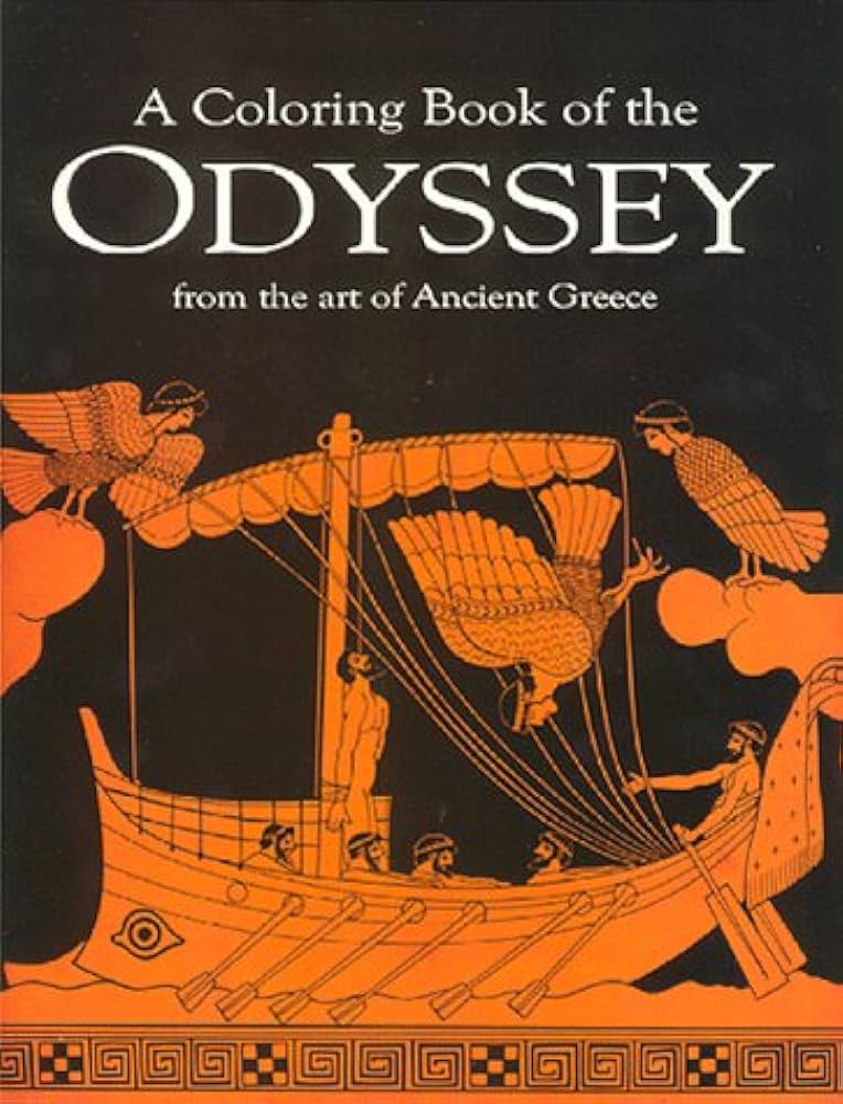 A loring book of the odyssey from the art of ancient greece morison bill morison melissa books