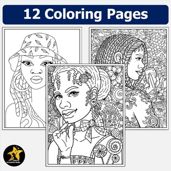 Black womens history month coloring pages black history month coloring sheets