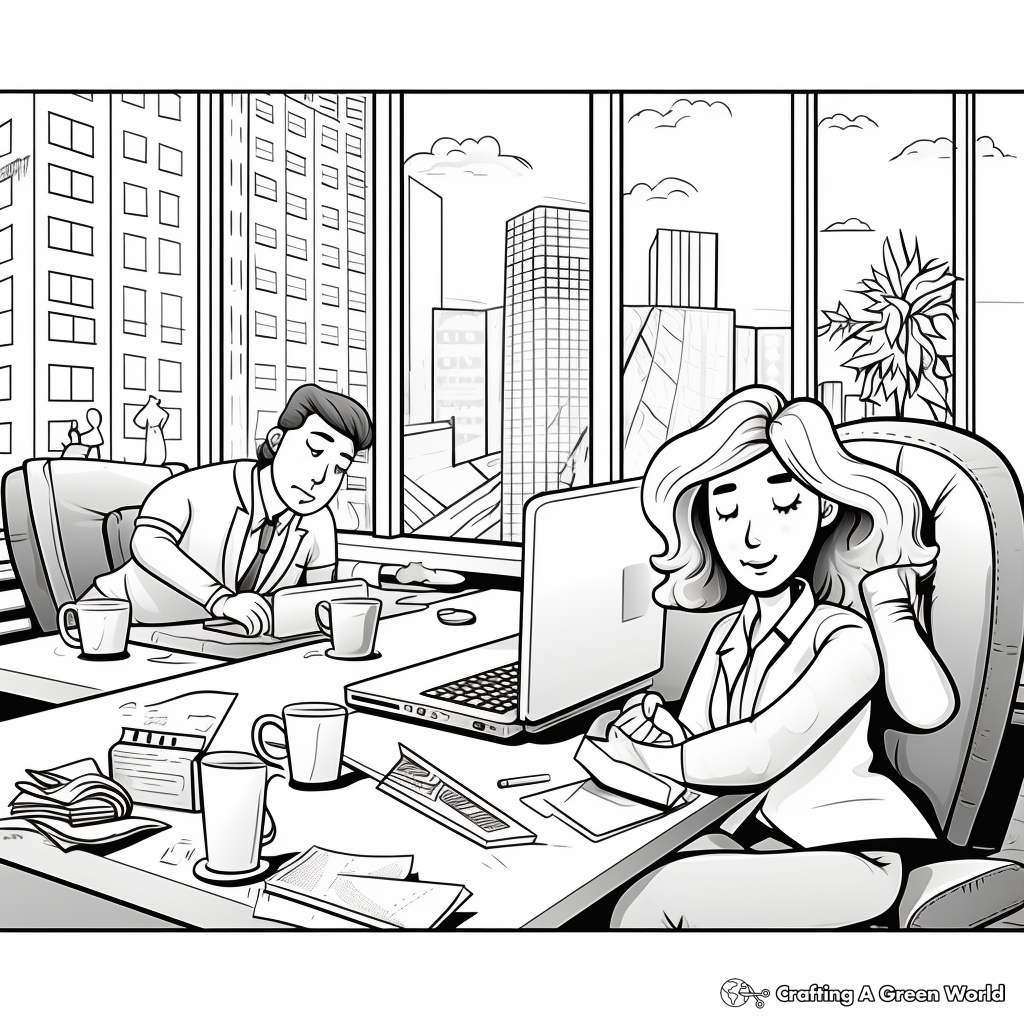 Administrative professionals day coloring pages