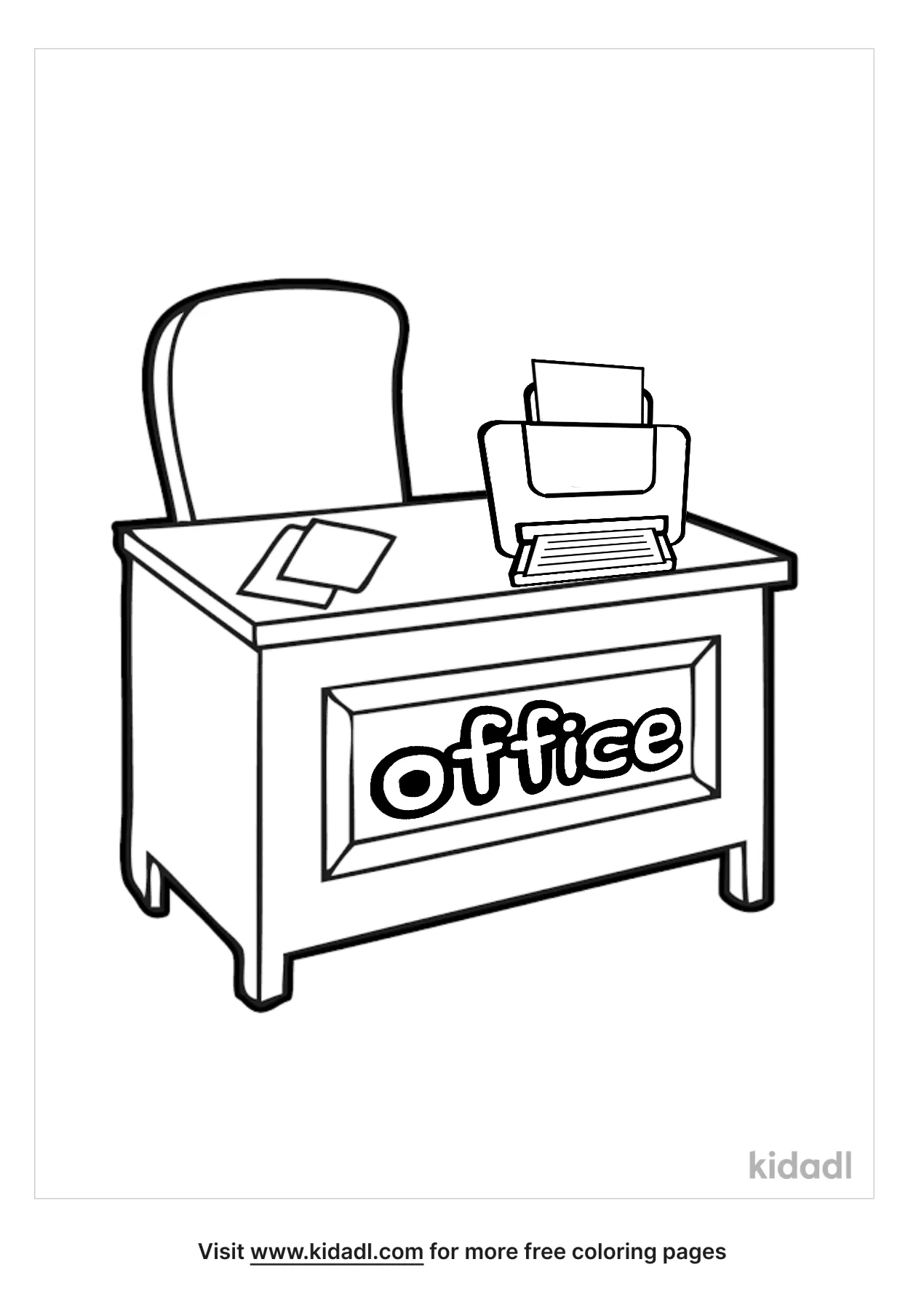 Free office coloring page coloring page printables