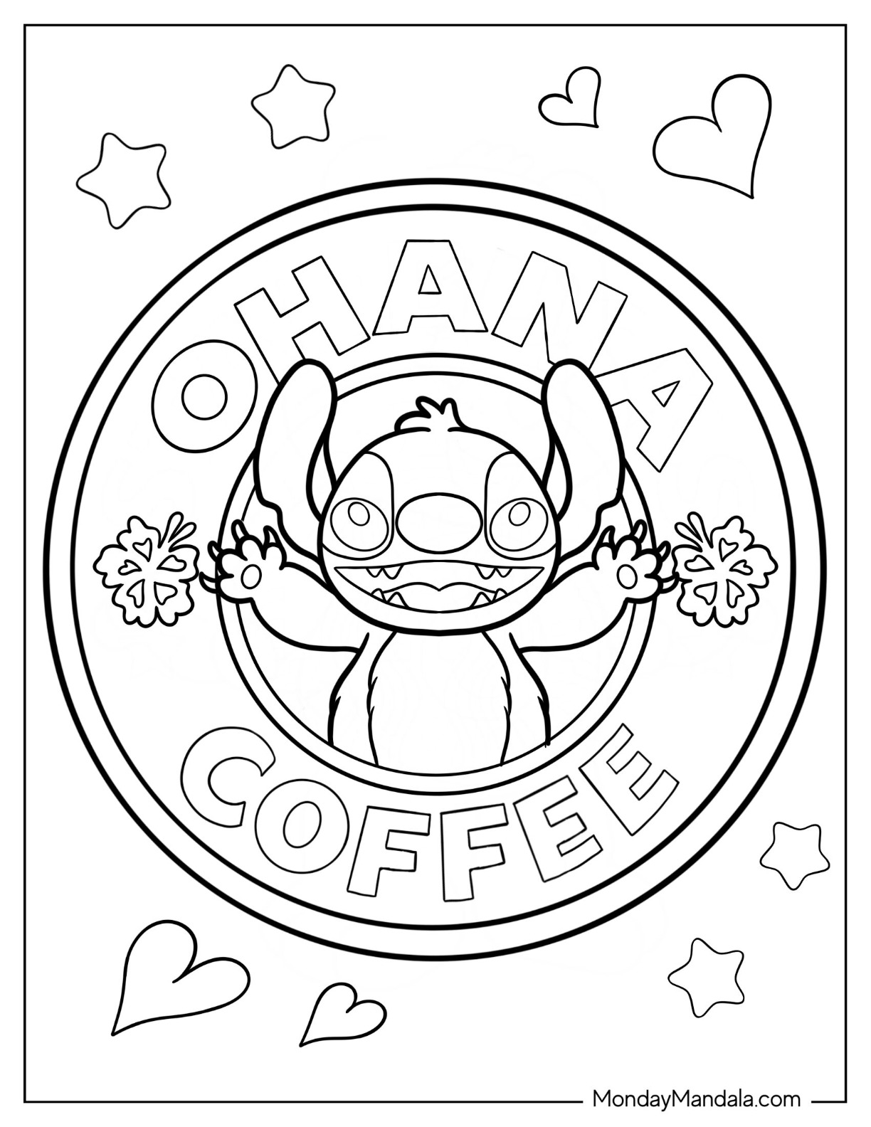 Starbucks coloring pages free pdf printables