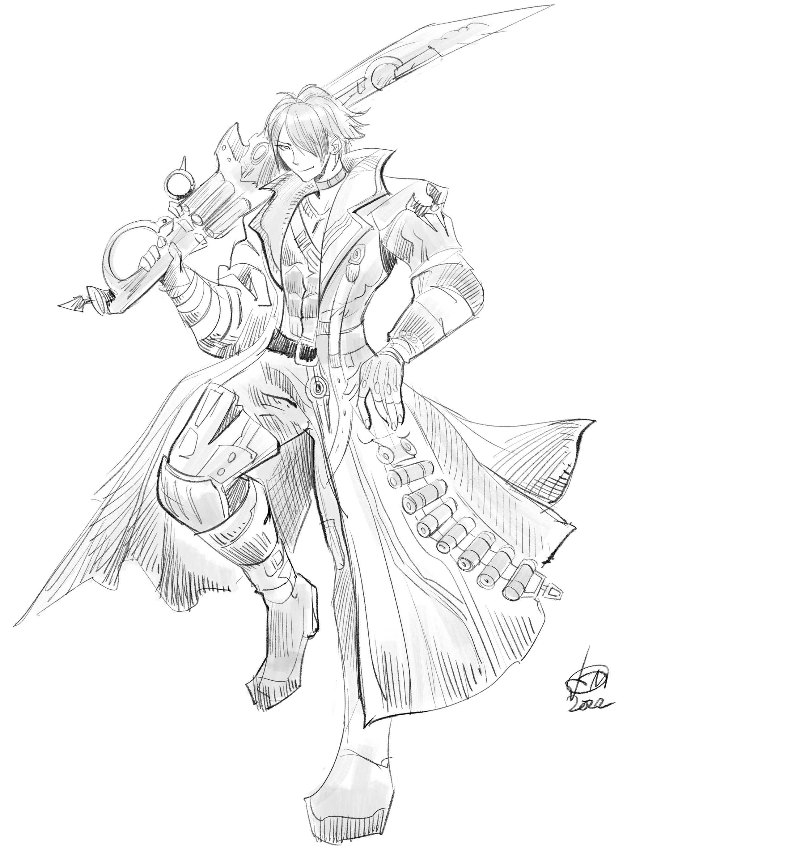 Kuan min huang on x fanart of war of the visions final fantasy brave exvius really like ryoji ohara character design httpstcokillfcr x