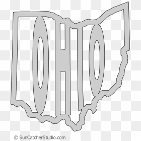 Transparent ohio outline