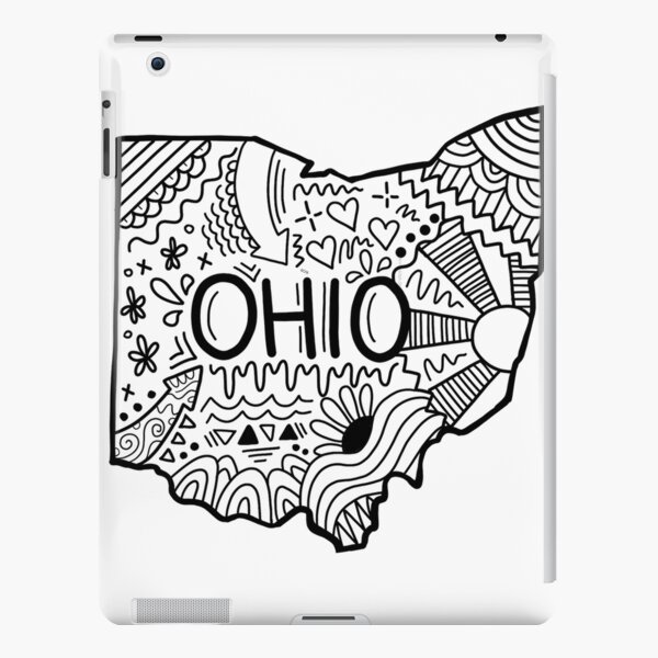 Ohio doodle ipad case skin for sale by corey paige designs