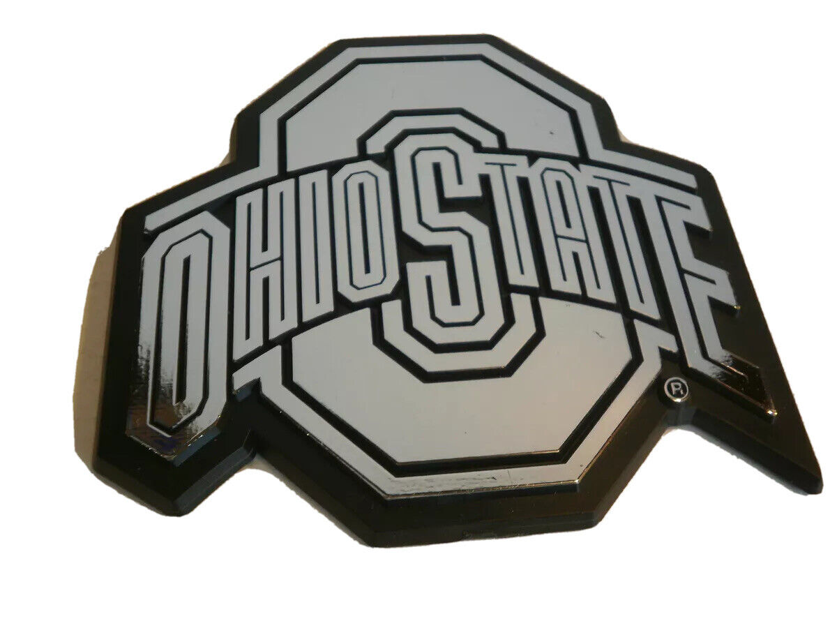 Ncaa ohio state buckey auto emblem osu college weatherproof licensed car new â