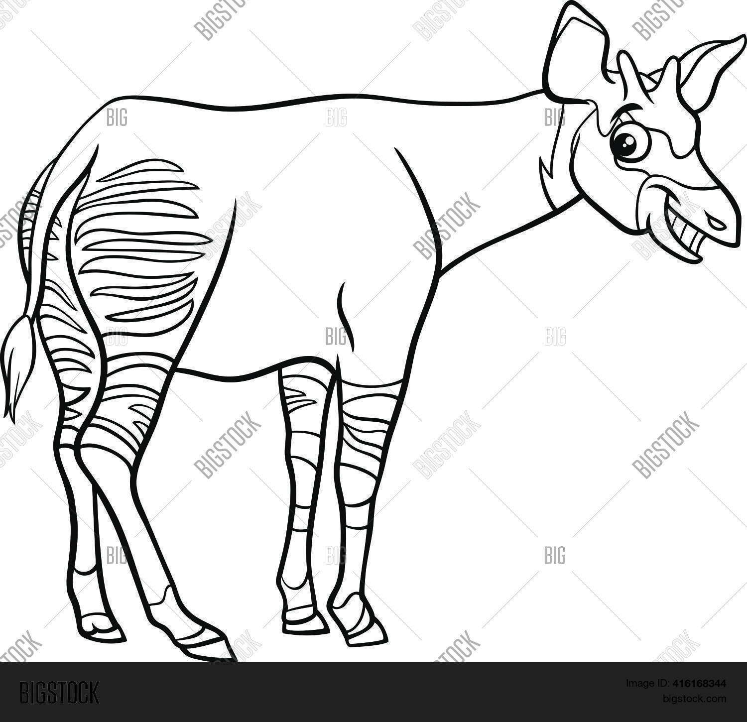 Black white cartoon vector photo free trial bigstock