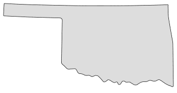 Oklahoma â map outline printable state shape stencil pattern â diy projects patterns monograms designs templates