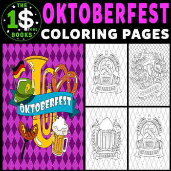 Oktoberfest coloring pages september to october holiday coloring sheets