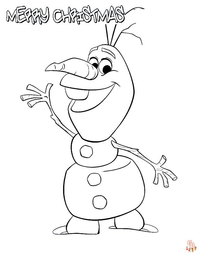 Bring the magic of frozen to life with free coloring pages