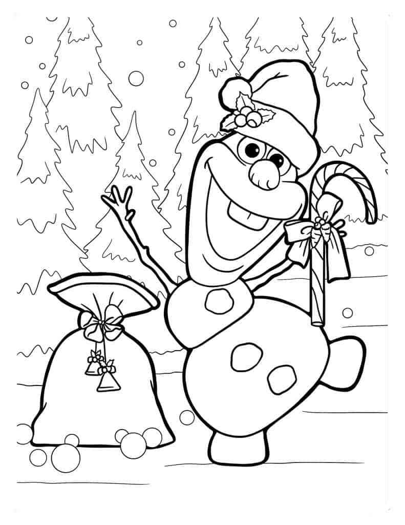 Olaf coloring pages by coloringpageswk on