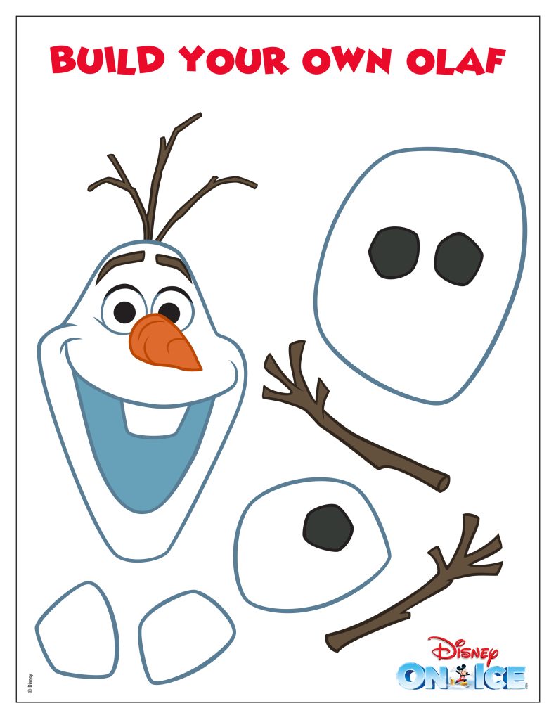 Build your own olaf printable