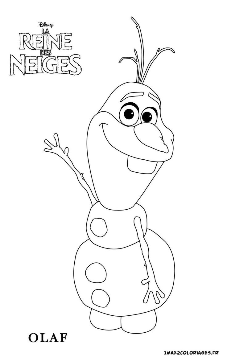 Cute olaf coloring pages pdf