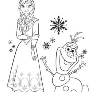 Olaf coloring pages printable for free download