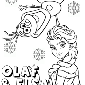 Olaf coloring pages printable for free download