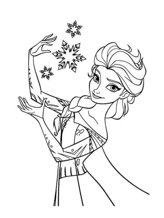 Frozen colouring in pages ready to download download now