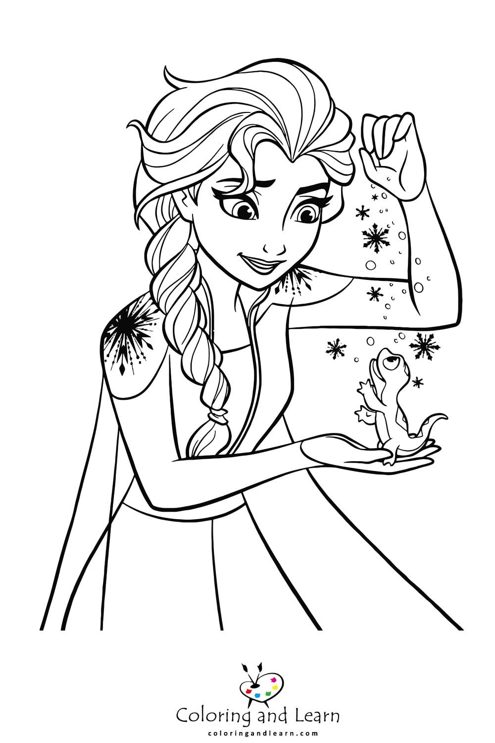 Elsa coloring pages pages and coloring book pdf rfrozen