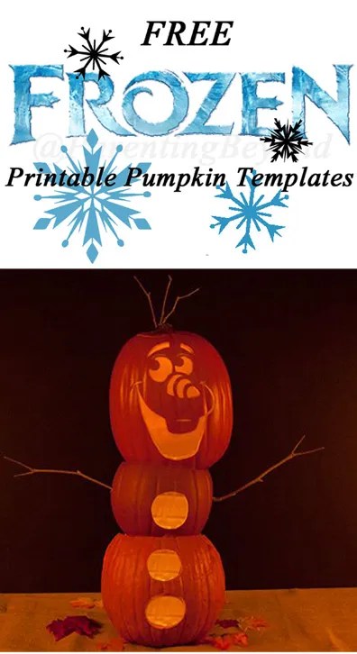 Free frozen pumpkin carving halloween templates free stencil printables elsa anna olaf kristoff