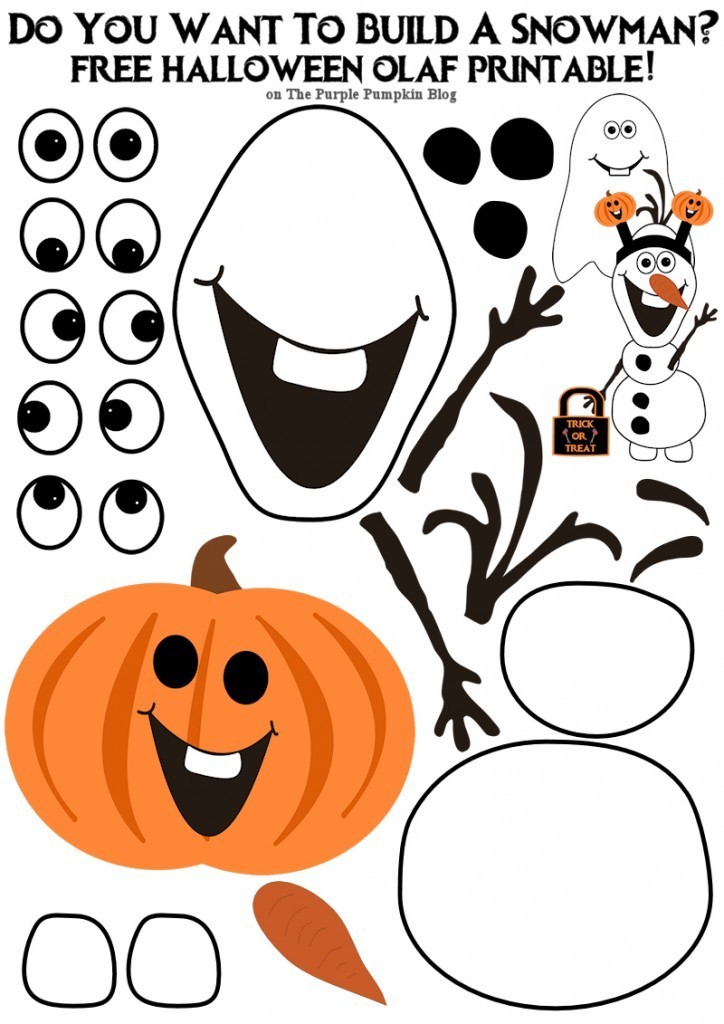 Do you want to build an olaf halloween edition