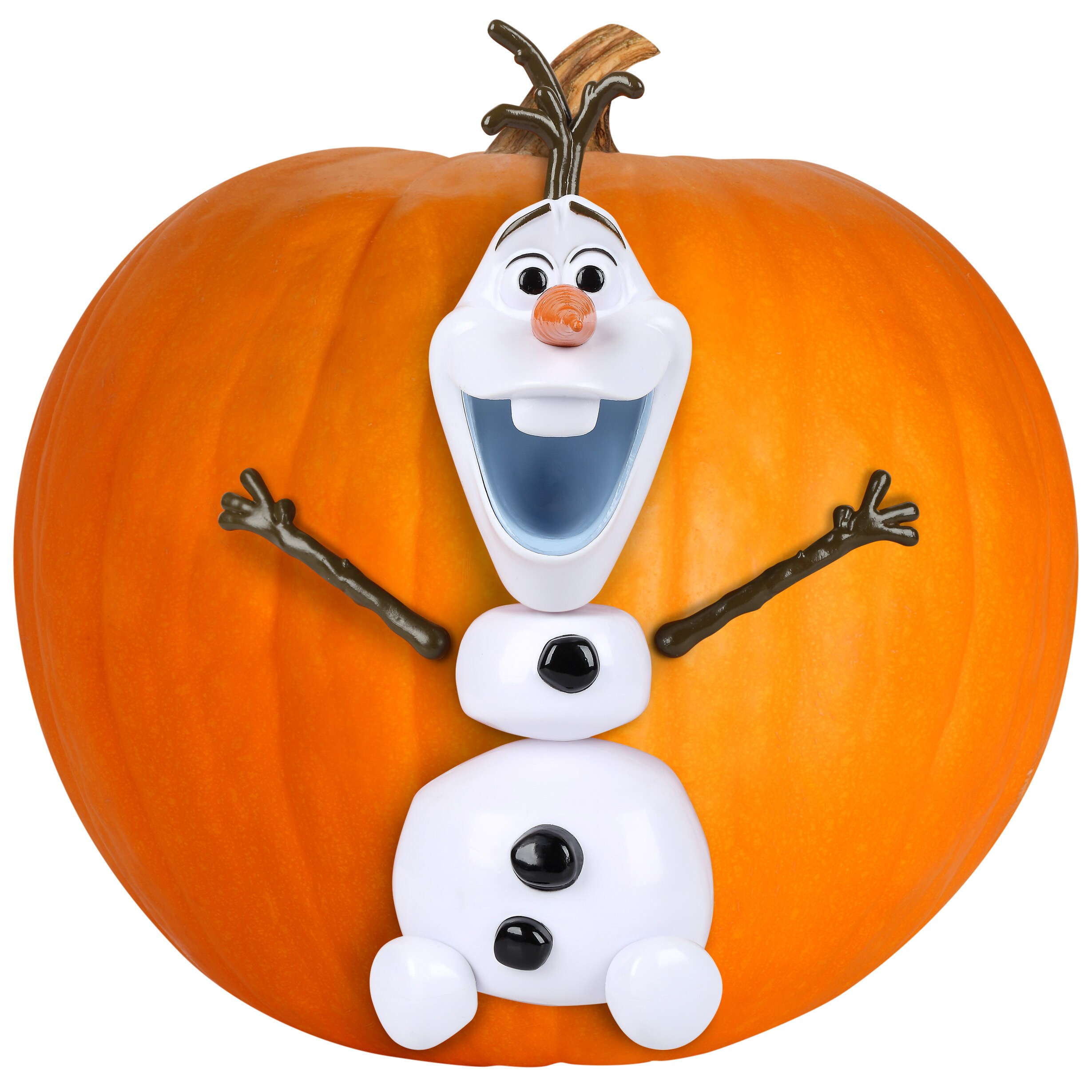 Gemmy olaf pumpkin push