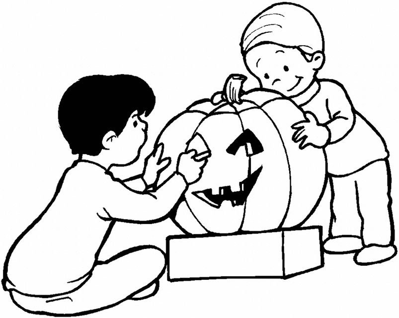 Free printable pumpkin coloring pages for kids