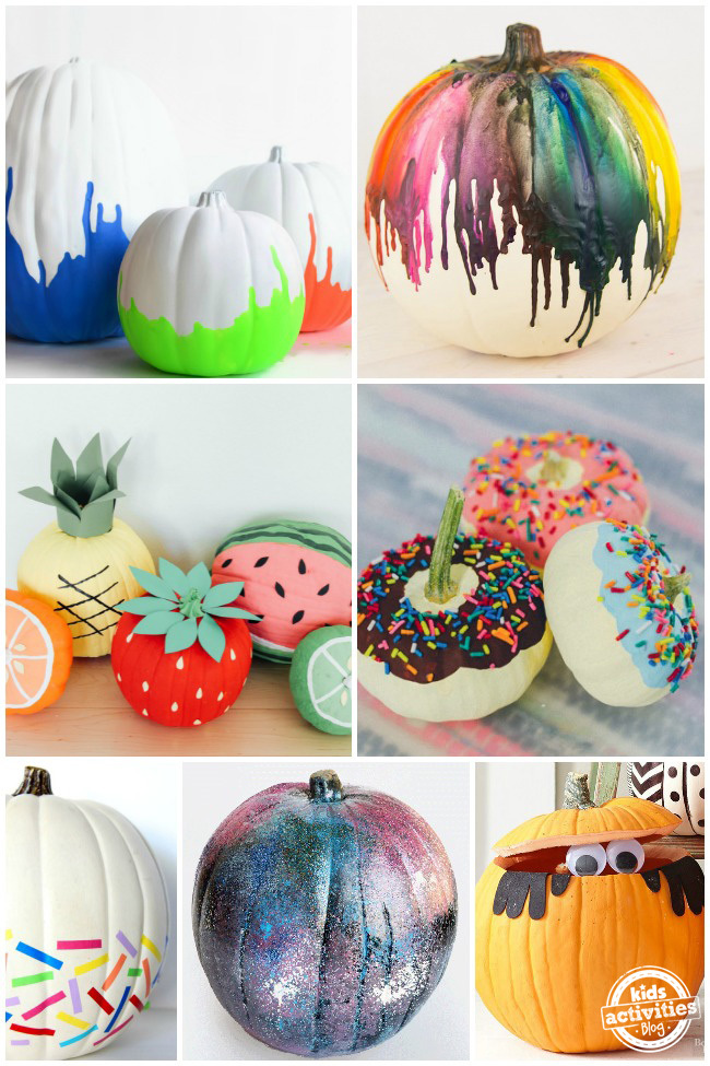 How to decorate a pumpkin no carve ideas