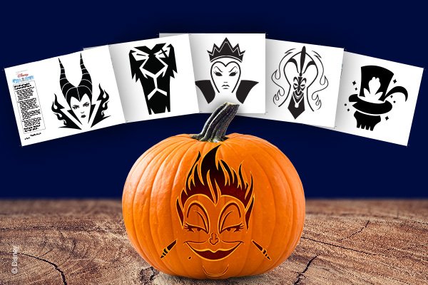 Pumpkin stencils