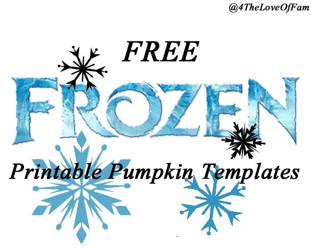 Free frozen pumpkin carving halloween templates free stencil printables elsa anna olaf kristoff