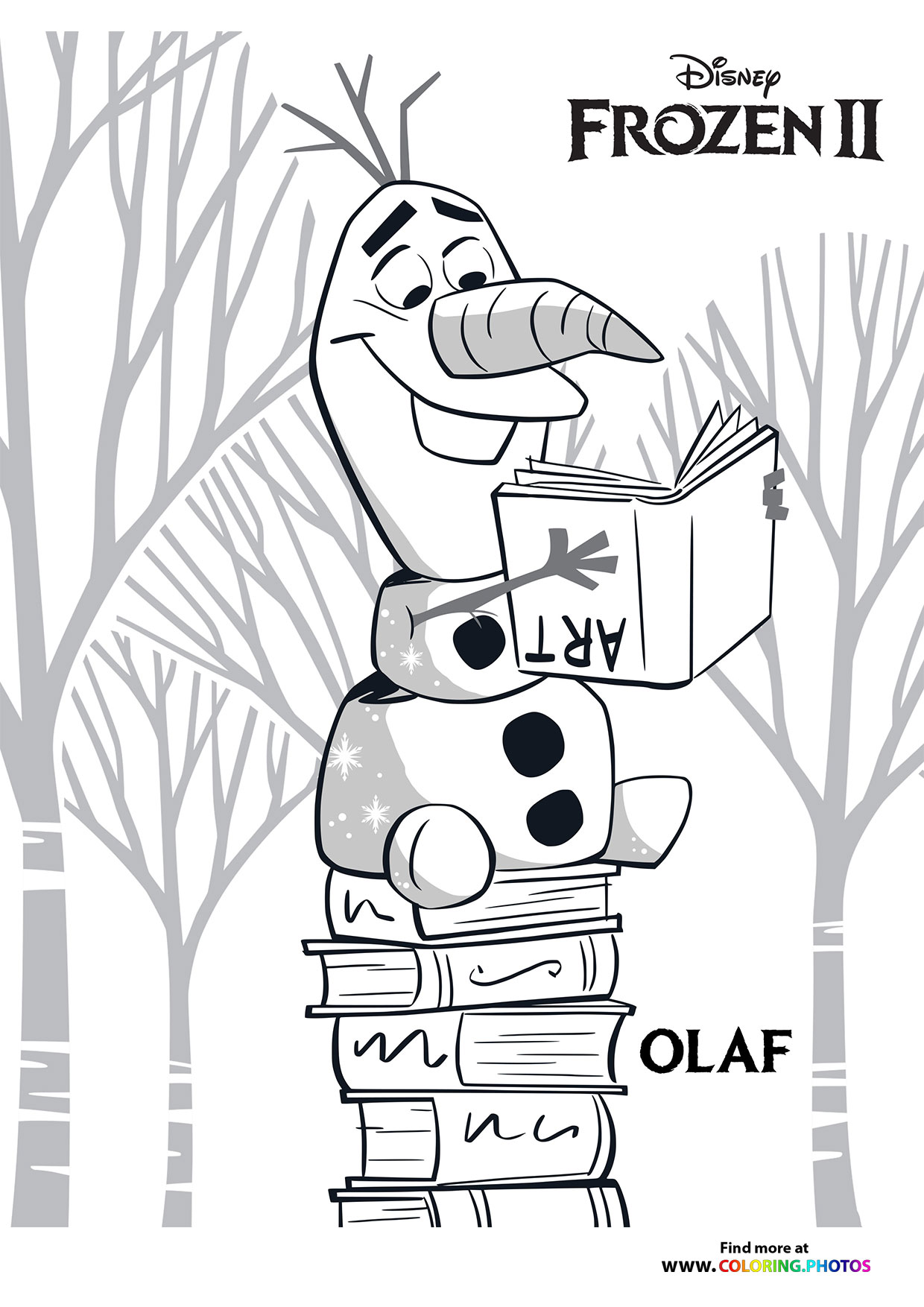 Olaf presents disney